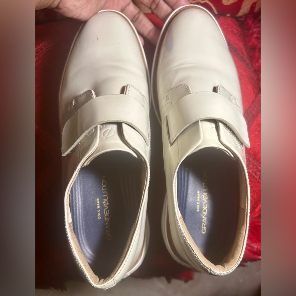 Cole Haan Grand Evolution Modern Monclofer Leather Oxford Shoe:GUC
